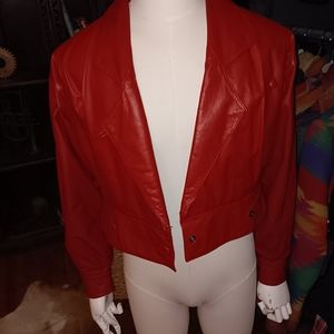 Vintage leather jacket